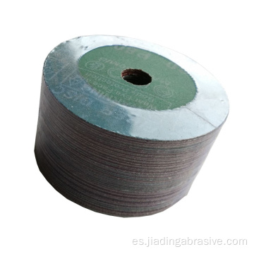 papel de disco de fibra de pulido abrasivo agujeros circulares de 100 mm